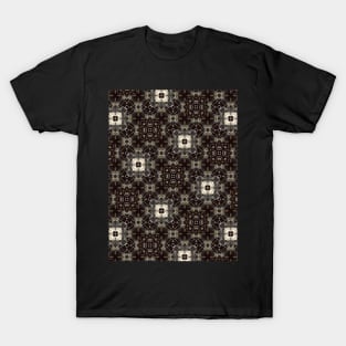 Black and White Square Dot Pattern - WelshDesignsTP002 T-Shirt